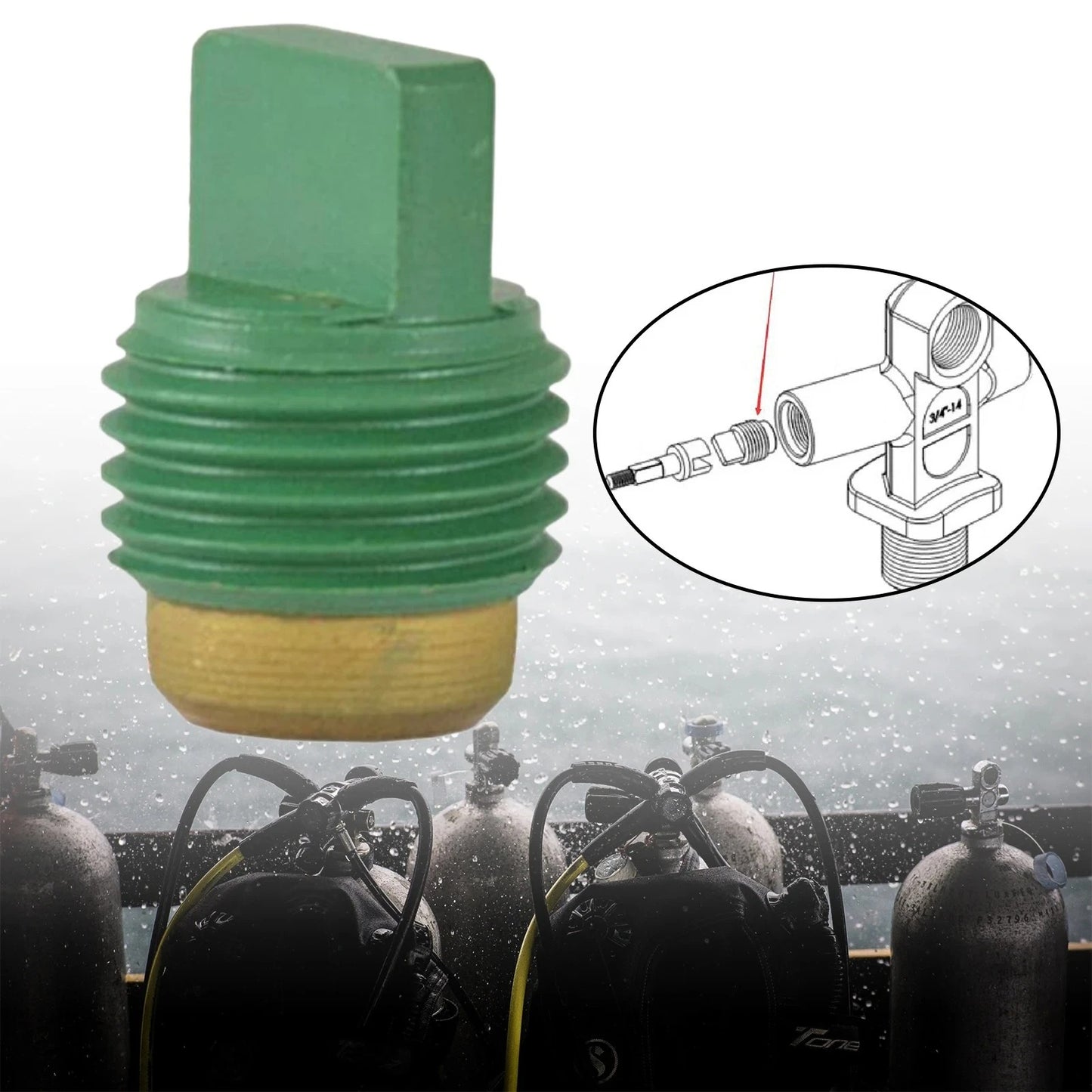 Diving Cylinder Valves Valve Repair Kit