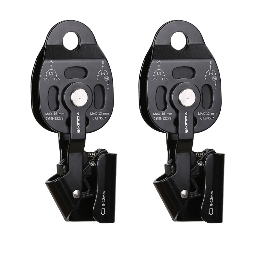25KN Climbing Ascender Lifting Pulley