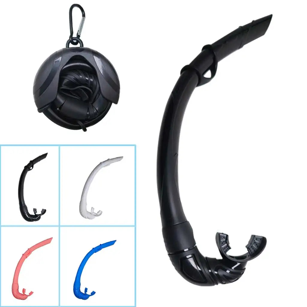 Roll Up Silicone Snorkel Breathing Tube