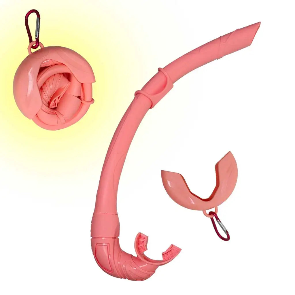 Roll Up Silicone Snorkel Breathing Tube
