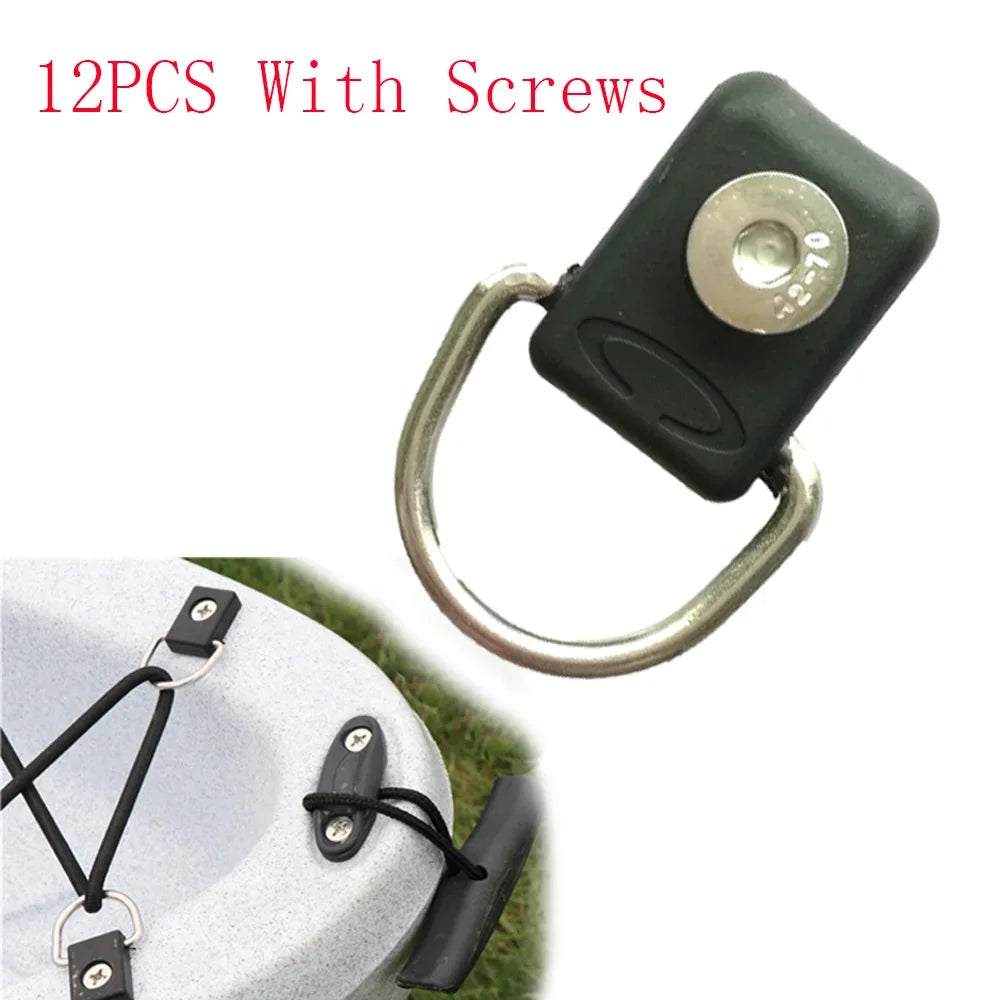 12PC Canoe Kayak D Rings