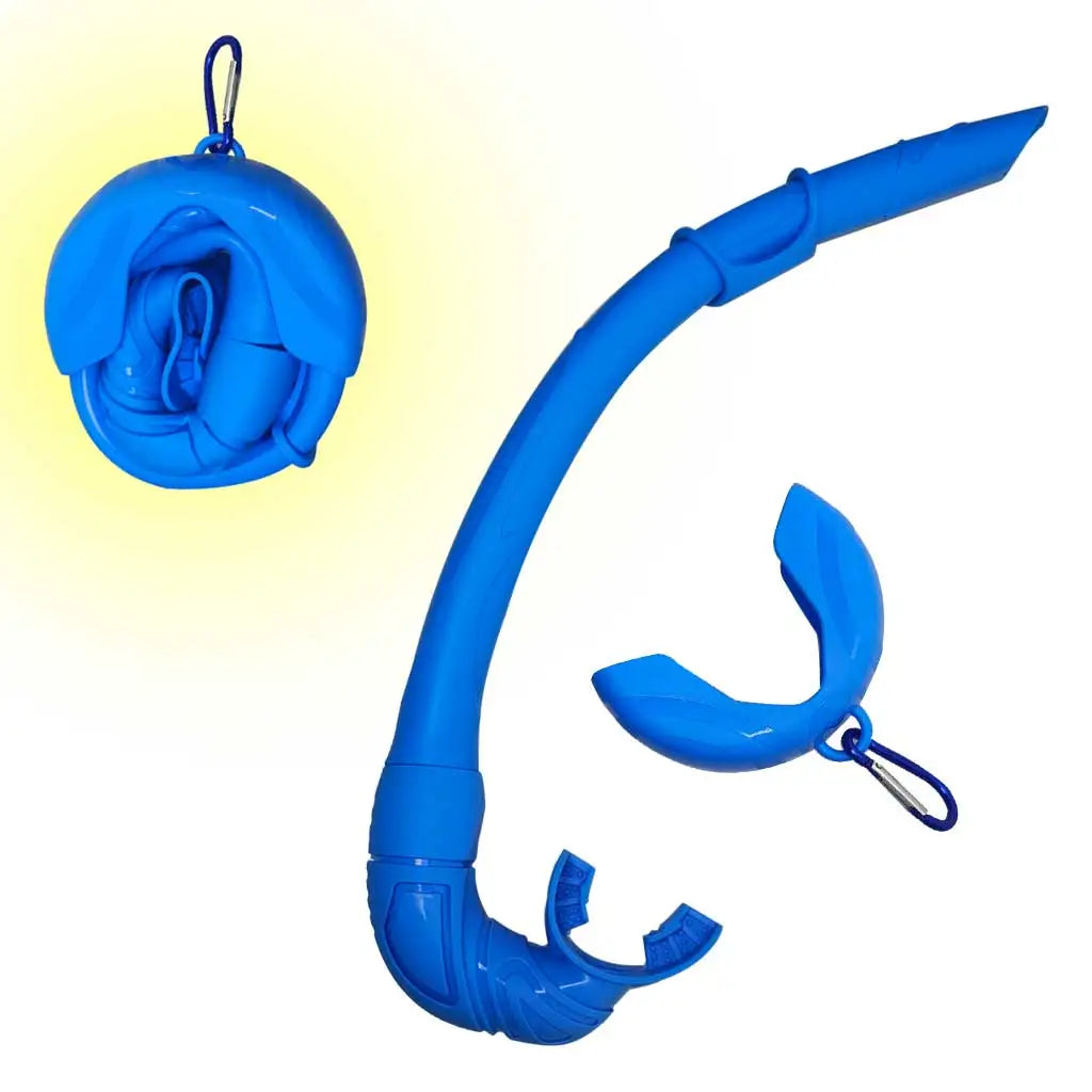 Roll Up Silicone Snorkel Breathing Tube