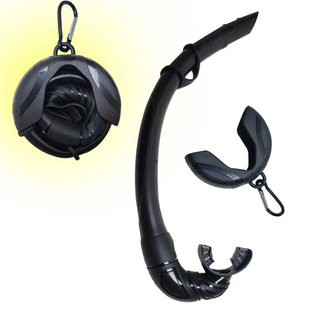 Roll Up Silicone Snorkel Breathing Tube
