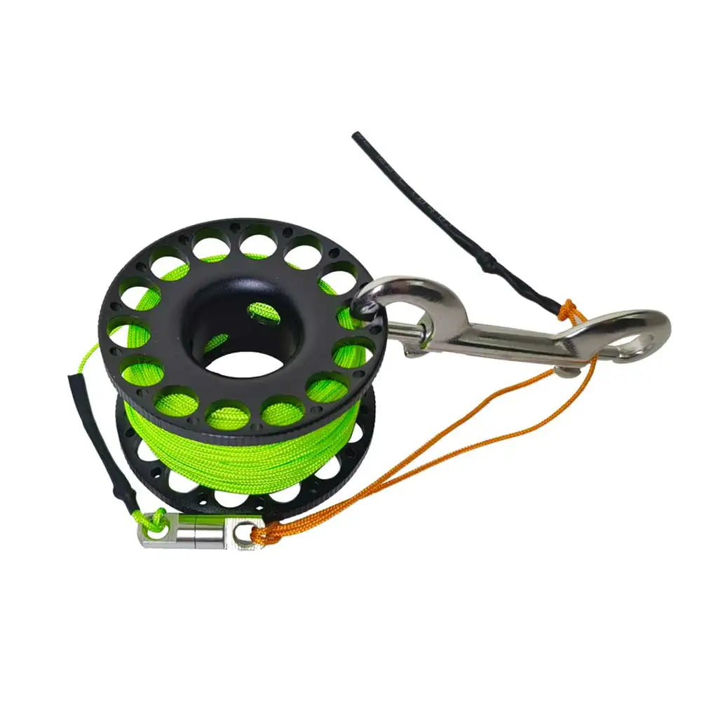 30M Aluminum Alloy Scuba Diving Spool Finger Reel